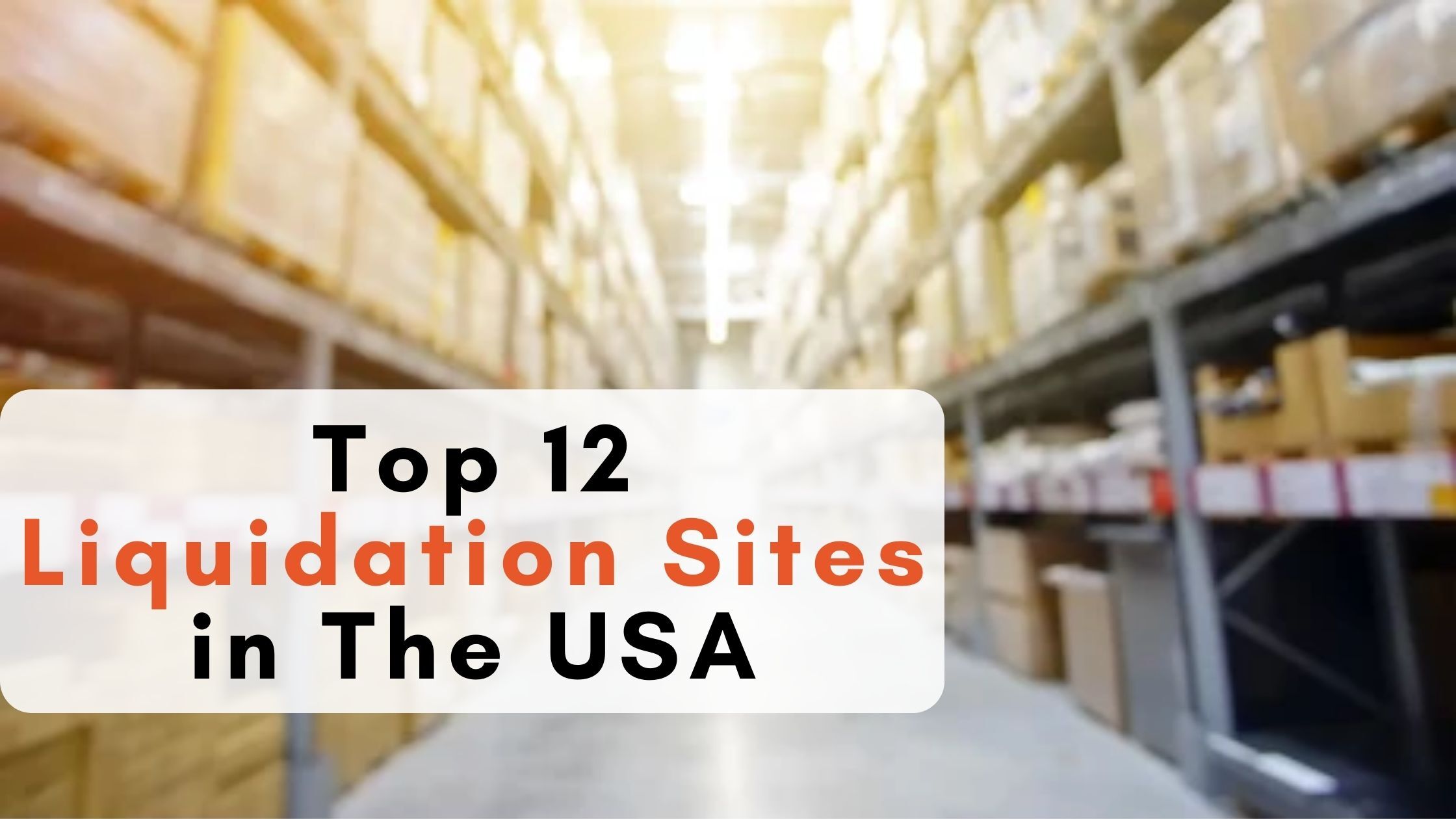 Best liquidation sites